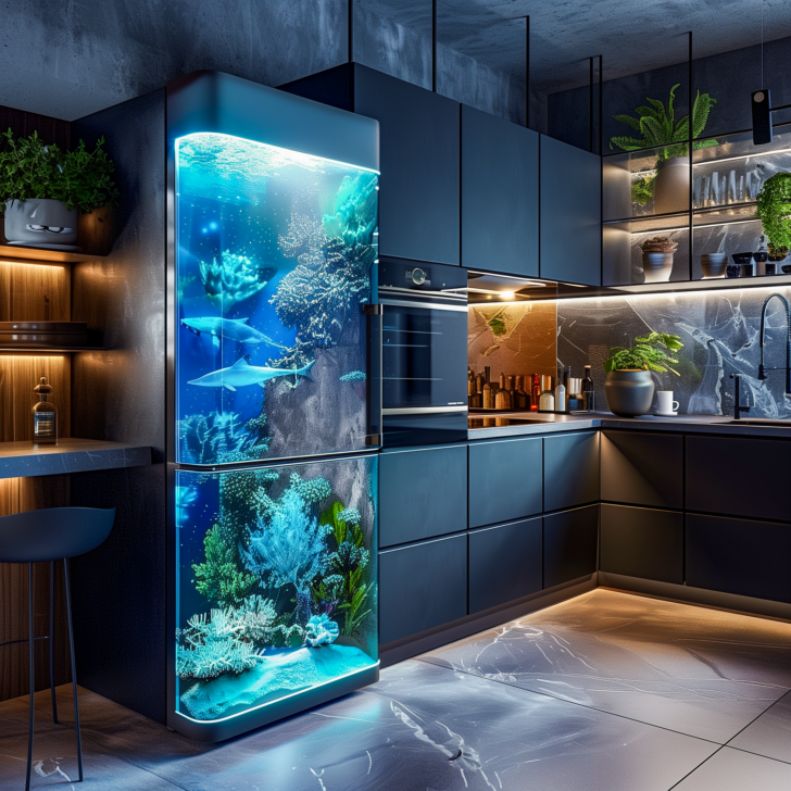 Benefits of Using an Underwater-Themed Fridge in Your Home