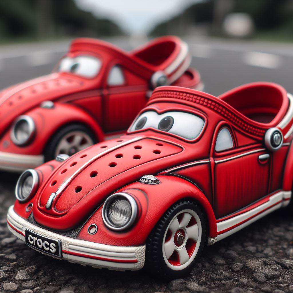 Unveiling the Crocs Slipper with a Volkswagen Twist