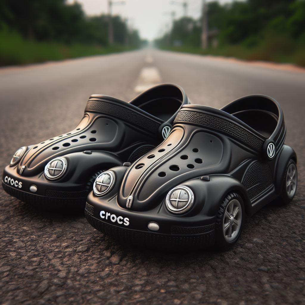 Iconic Brand Collaborates with Comfort Footwear: The Volkswagen Crocs Slipper