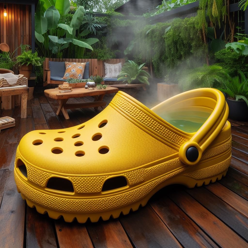 Crocs-Shaped Hot Tubs: A Quirky Trend Taking Over?