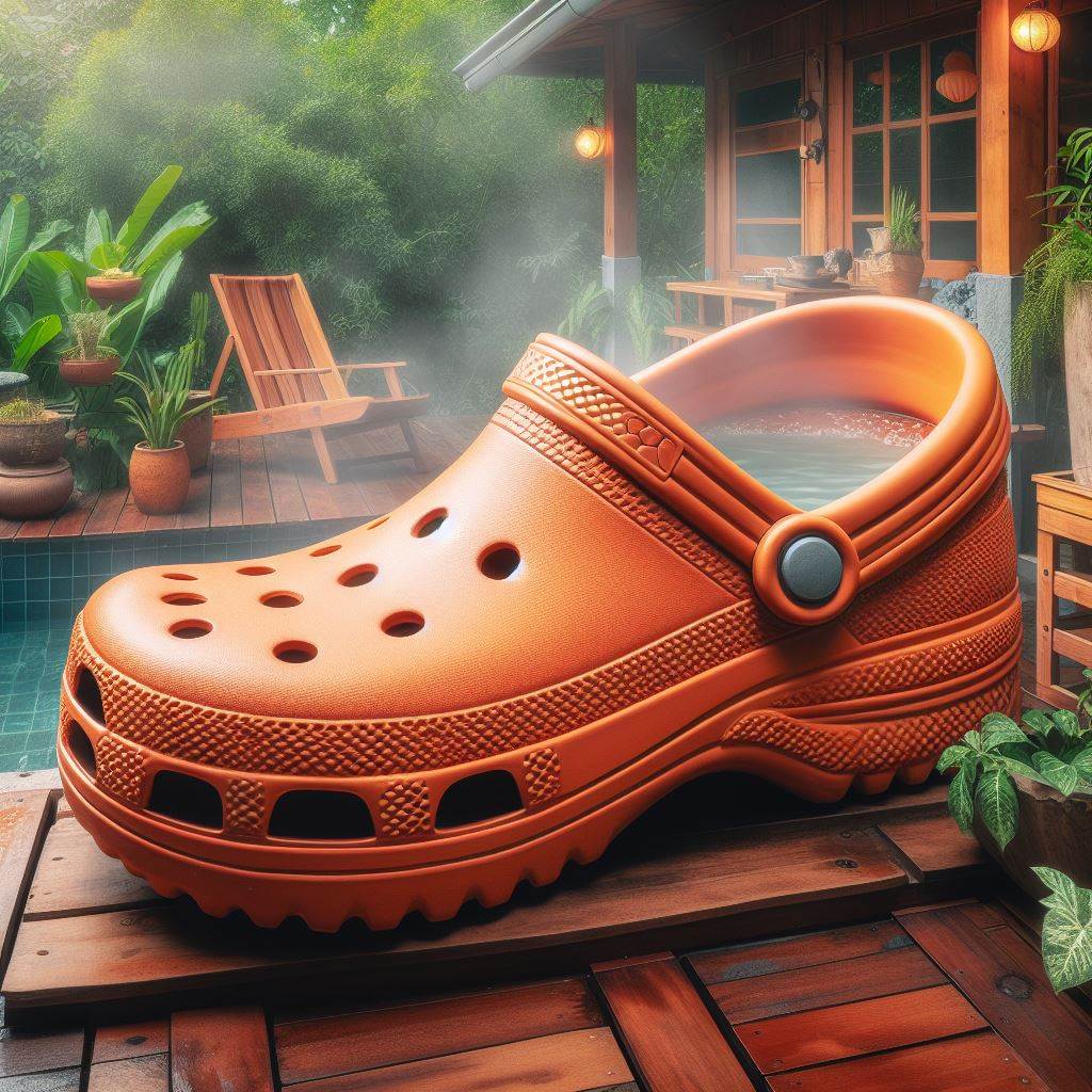 Crocs-Shaped Hot Tubs: A Touch of Whimsy for Your Backyard Oasis