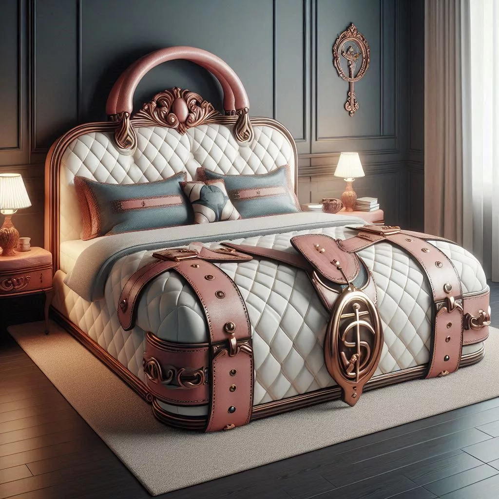 From Runway to Bedroom: Handbag-Shaped Beds Making a Statement