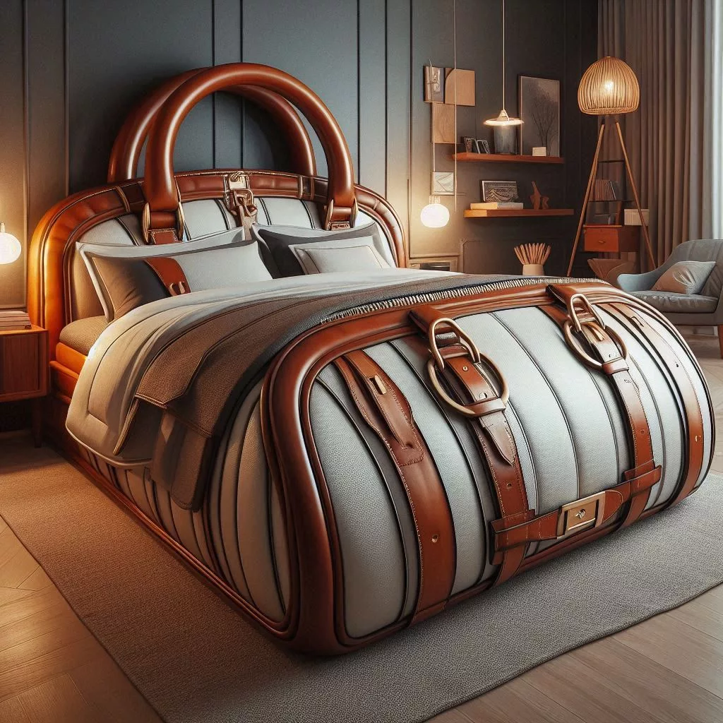 Design Inspiration: Incorporating a Handbag-Shaped Bed into Your Bedroom