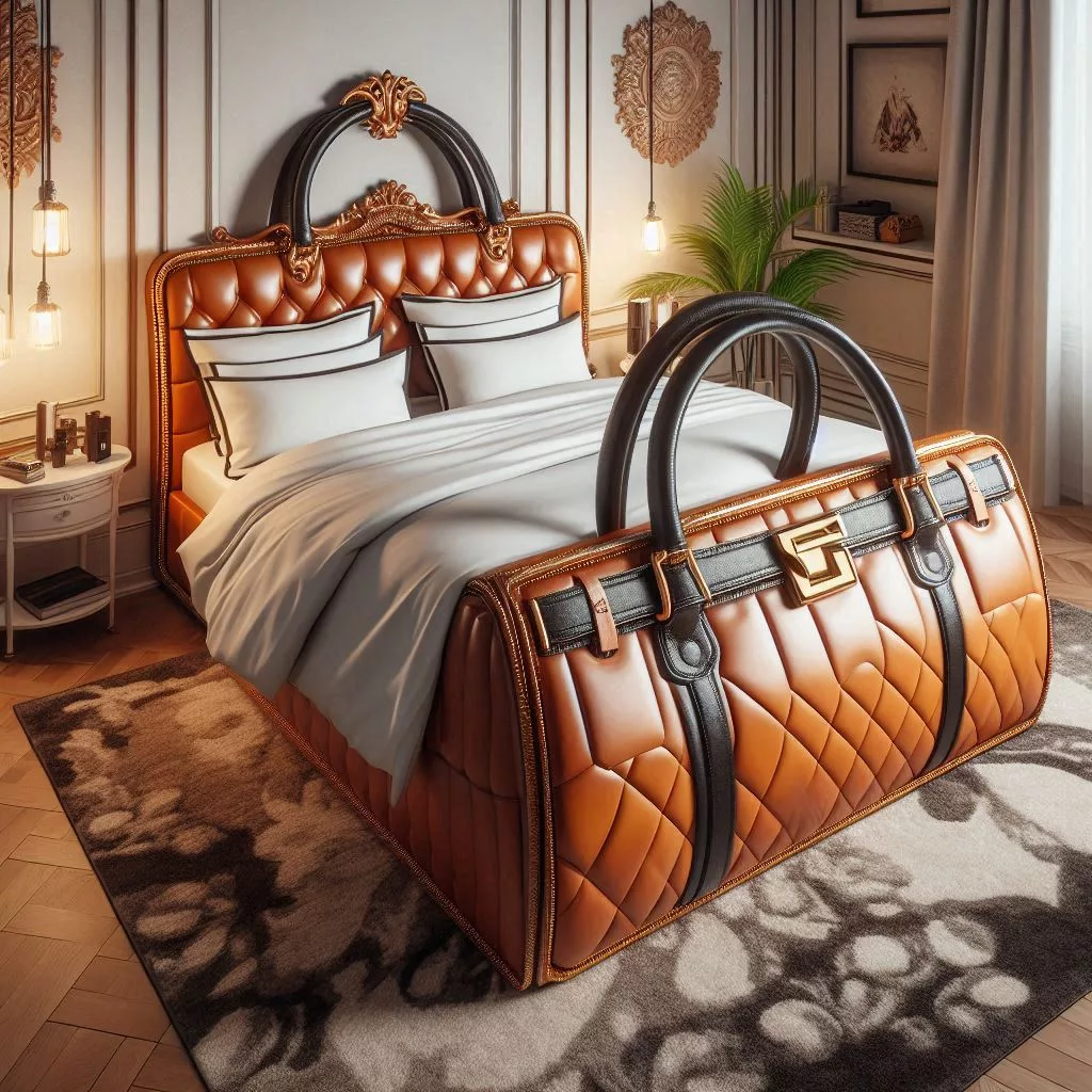 The Perfect Blend of Fashion and Functionality: Handbag-Shaped Beds