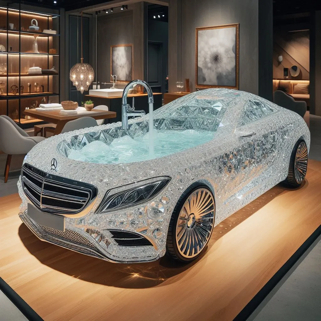 Incorporating Glamour into Your Home with Mercedes Crystal Bathtubs