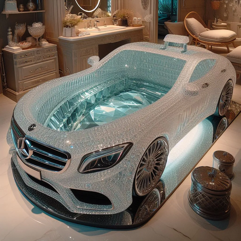 Setting the Standard for Luxury Living: Mercedes Crystal Bathtubs