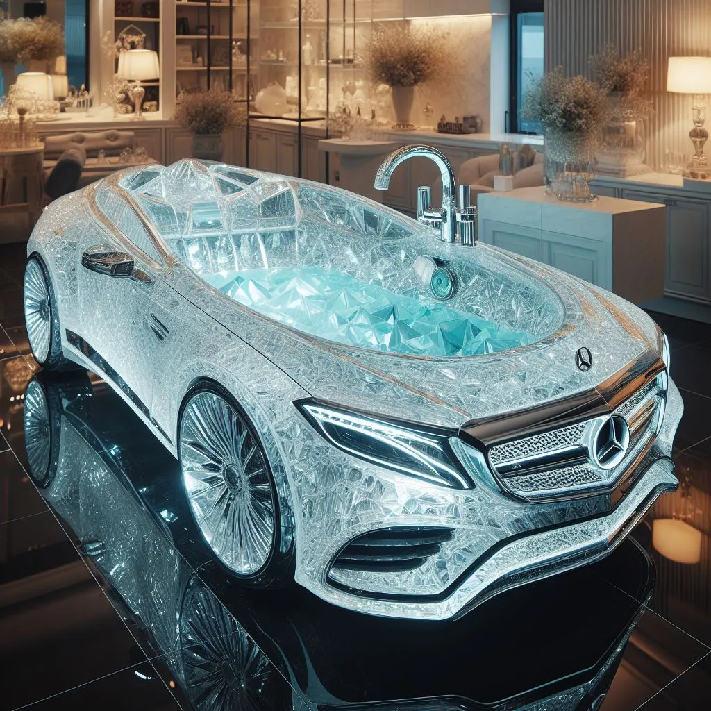 Exploring the Opulence of Mercedes Crystal Bathtubs: A Buyer's Guide