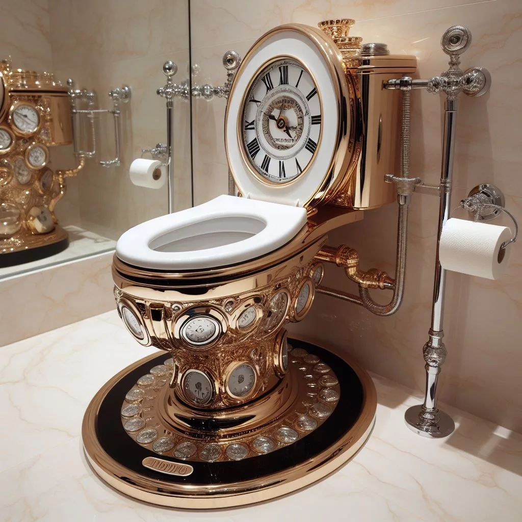 Time Management Revolutionized: The Toilet Clock