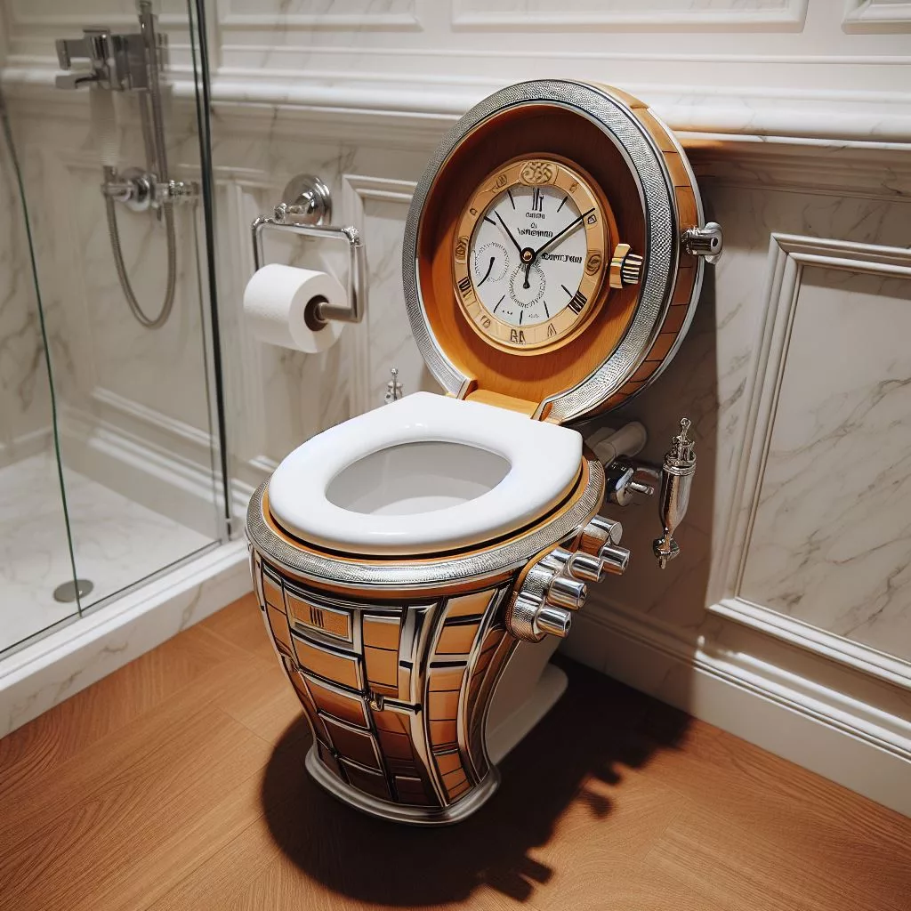 Toilet Clocks: The Future of Time Management 