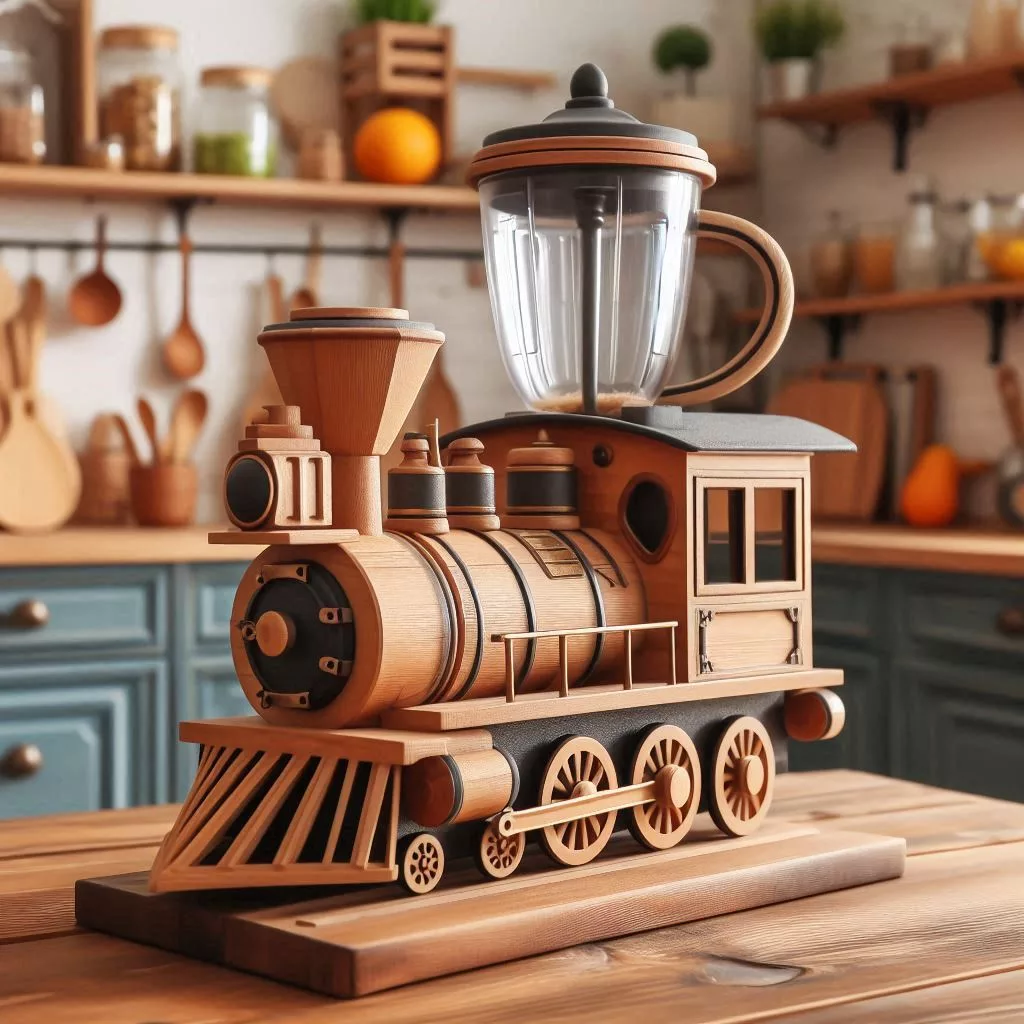 Tips for Incorporating an Antique Train-Shaped Blender into Your Kitchen