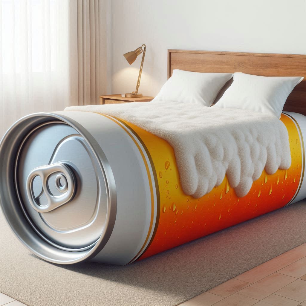 Innovative and Quirky: Beer Shaped Beds for Modern Interior Design