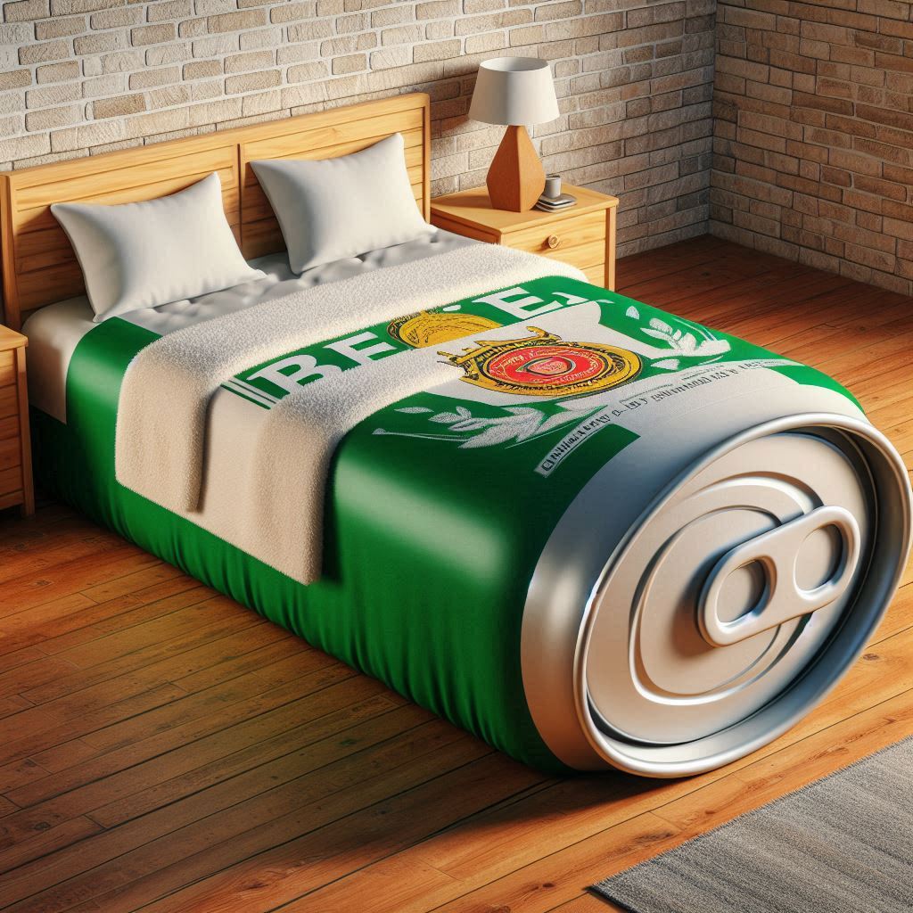 Cheers to Creativity: Beer Shaped Beds as a Statement Piece in Interior Design