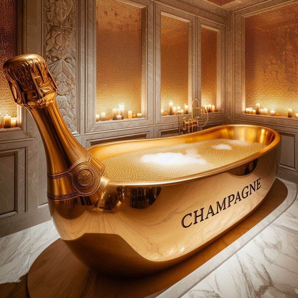 The Allure of Beverage Themed Bathtubs