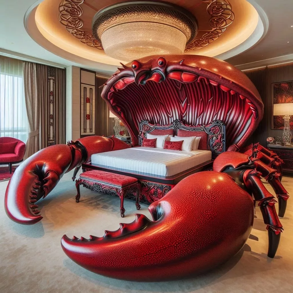 Inspiring Crab Shaped Bed Designs