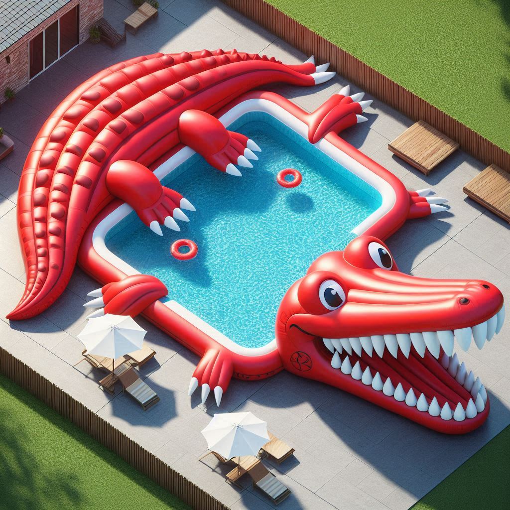 The Appeal of Crocodile Shaped Pools