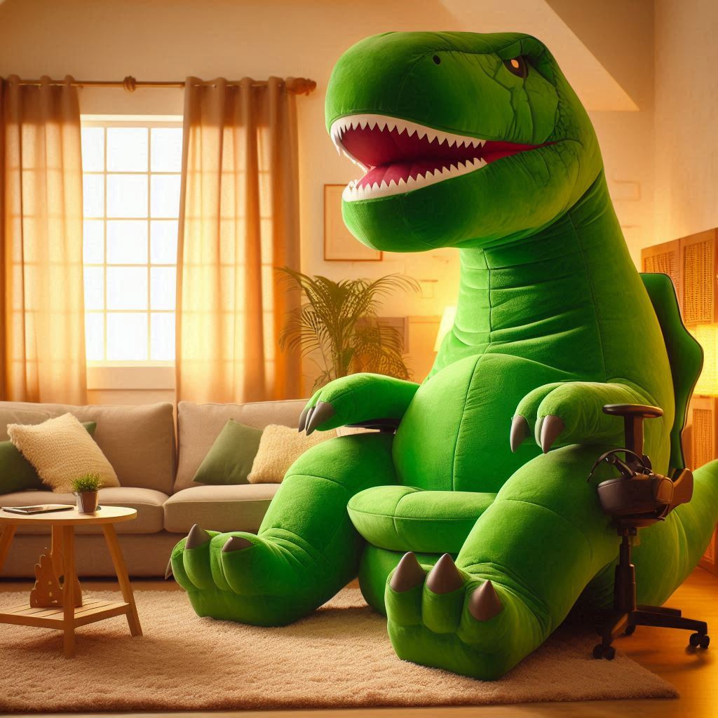 Key Features of Giant Dinosaur Gaming Chairs