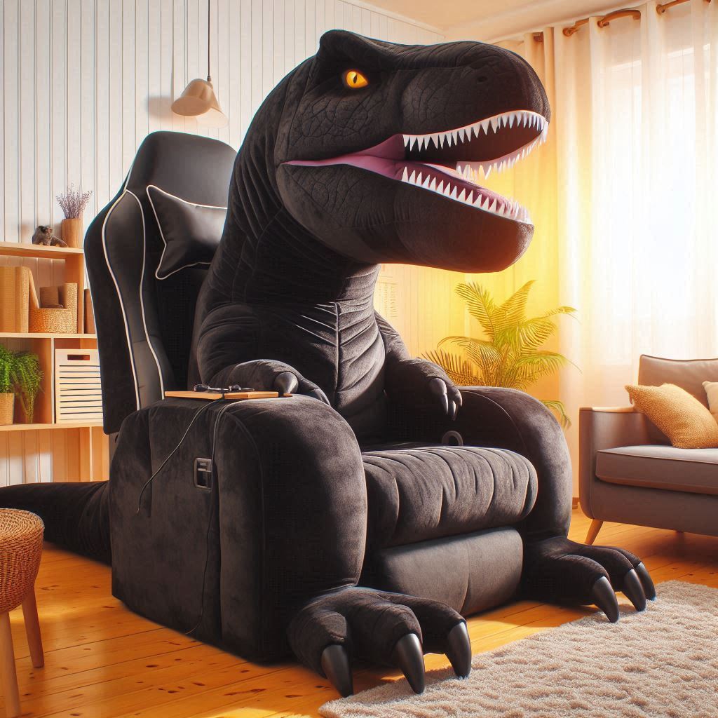 The Appeal of Giant Dinosaur Gaming Chairs