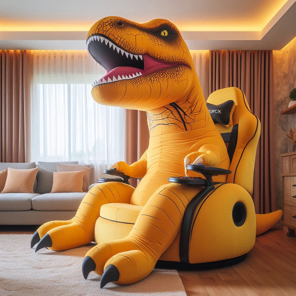 Benefits of Using Giant Dinosaur Gaming Chairs