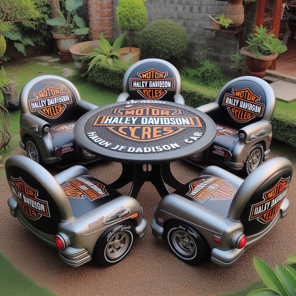 Why Choose a Harley Davidson Patio Set?