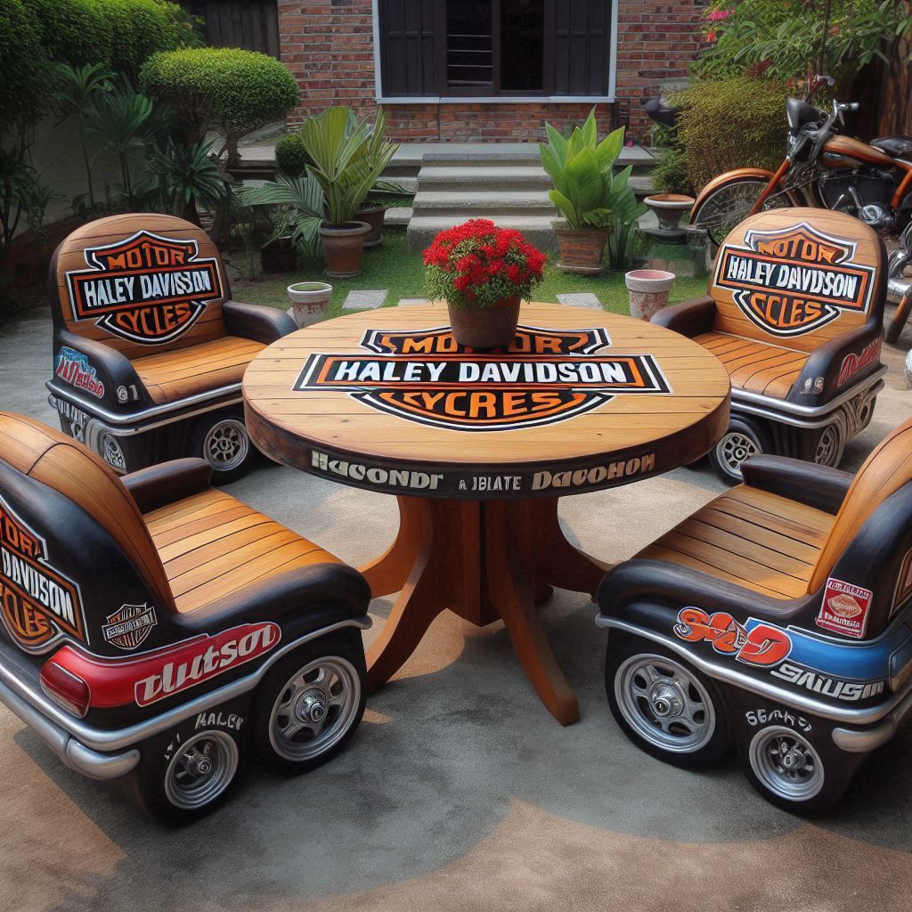 Key Features of Harley Davidson Patio Sets