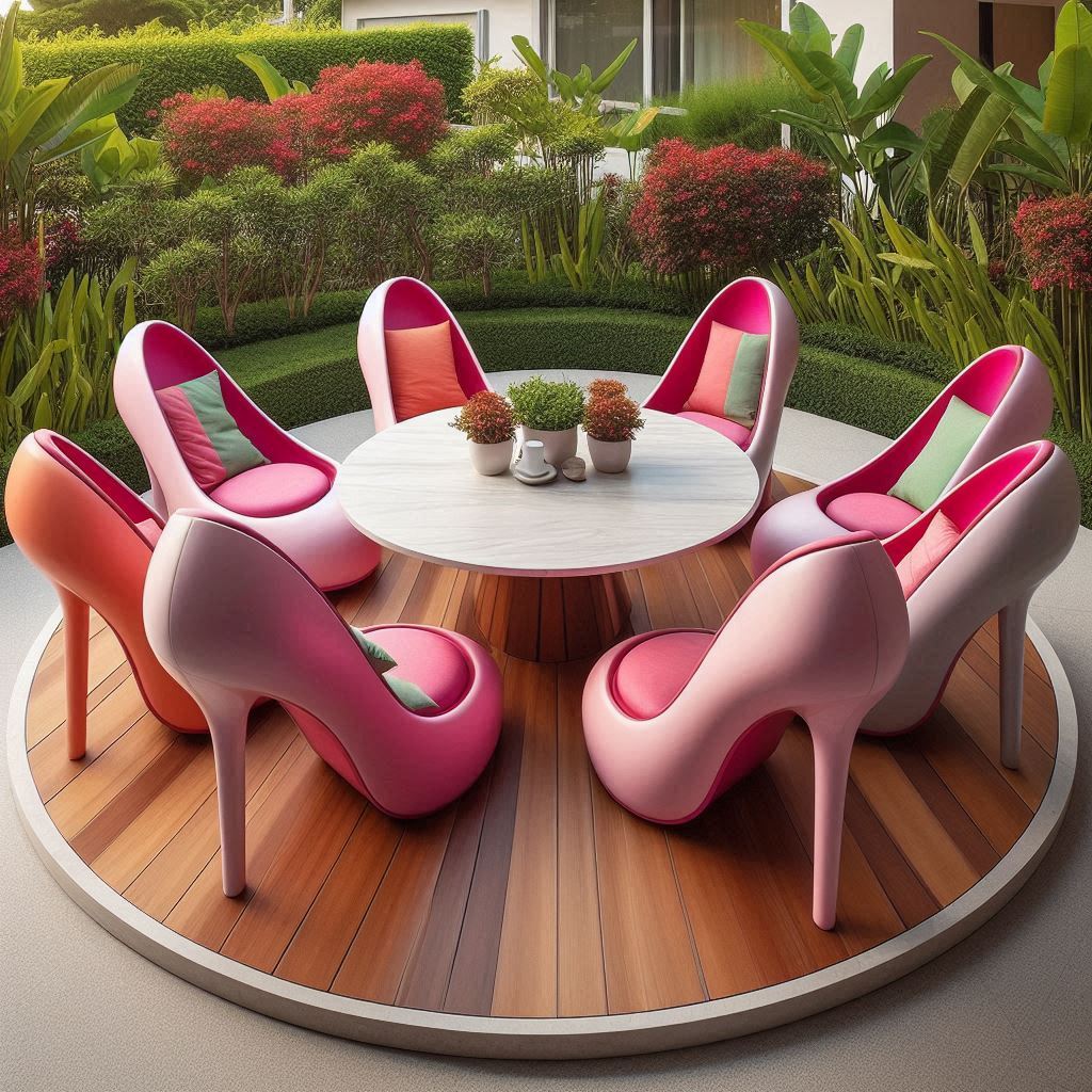 Key Features of High Heel Patio Sets