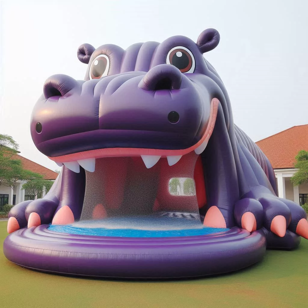 Why Choose an Inflatable Hippo Pool?