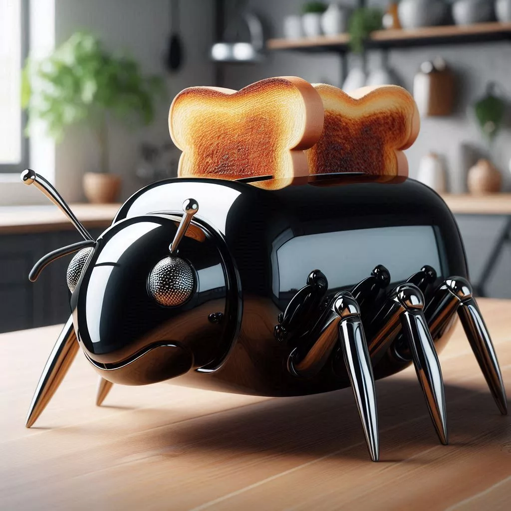 How to Incorporate Insect Shaped Toasters into Your Kitchen Decor