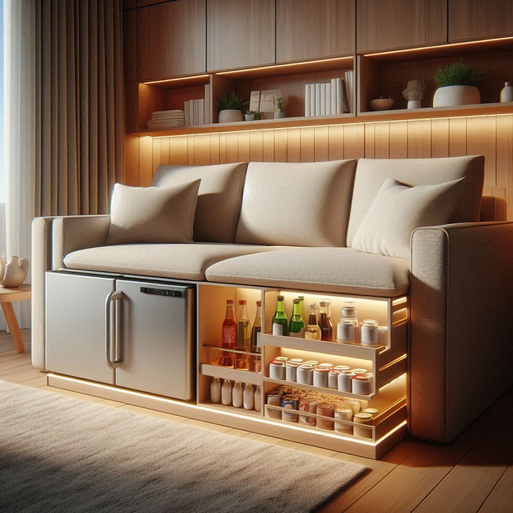 The Ultimate Guide to a Sofa with Integrated Refrigerator: Luxury and Convenience Combined