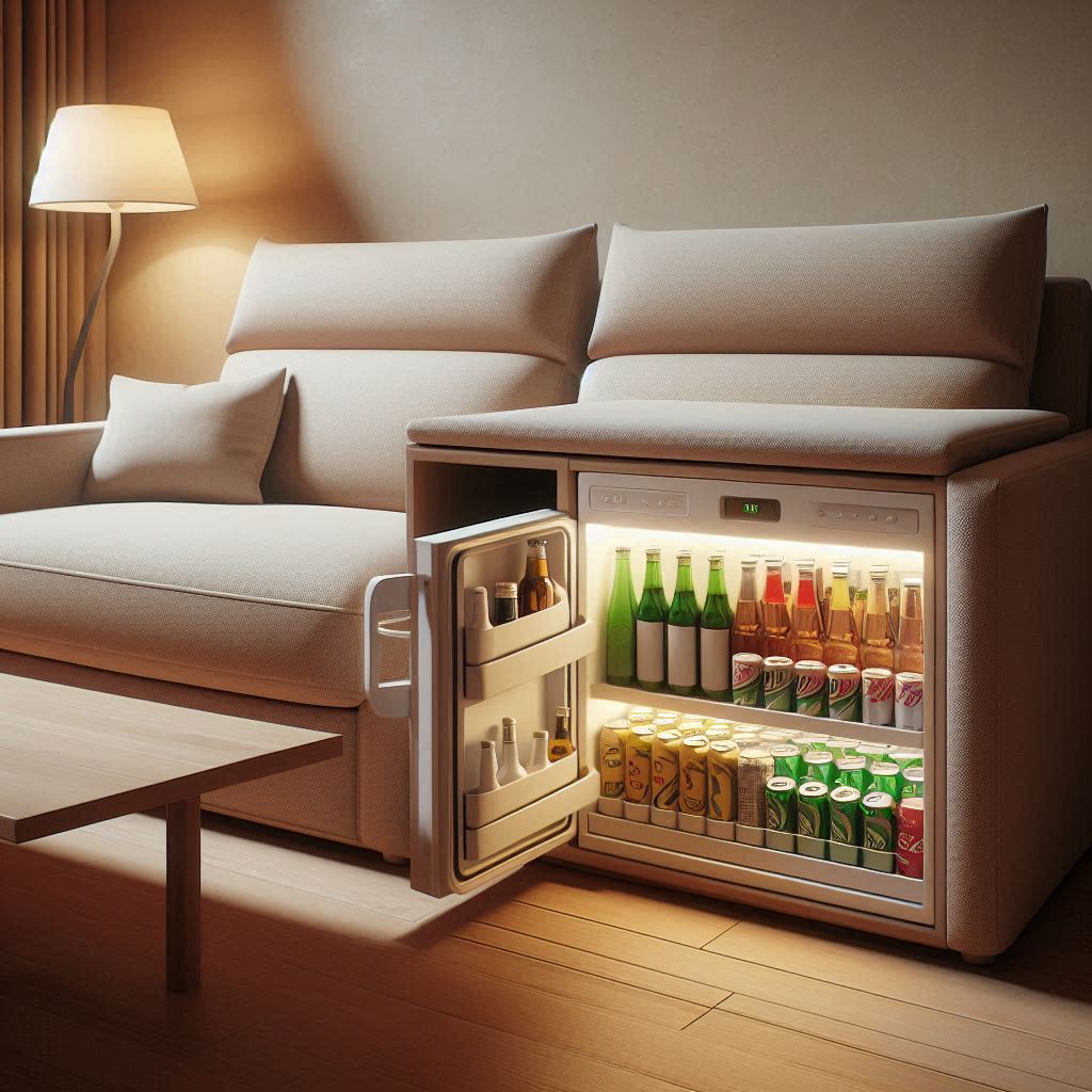 Incorporating a Sofa with Integrated Refrigerator into Your Living Space