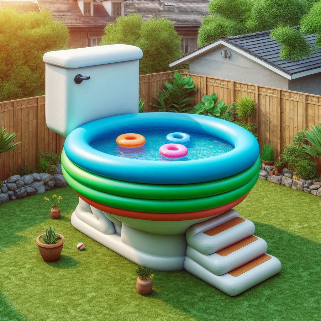 Designing Your Toilet Shaped Pool