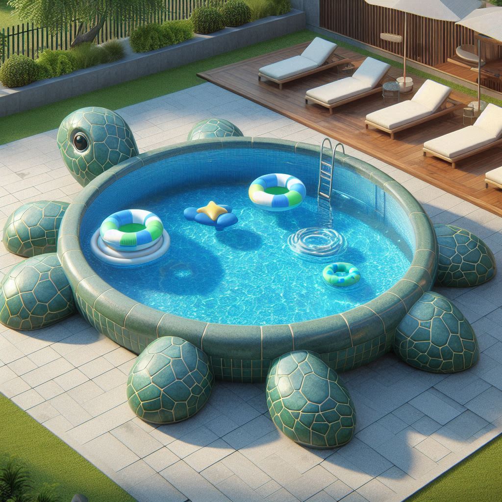 Factors to Consider Before Building a Turtle Shaped Pool