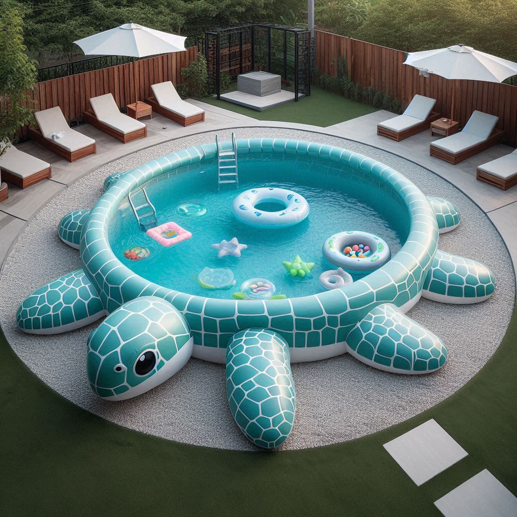 The Benefits of Installing a Unique Turtle Shaped Pool