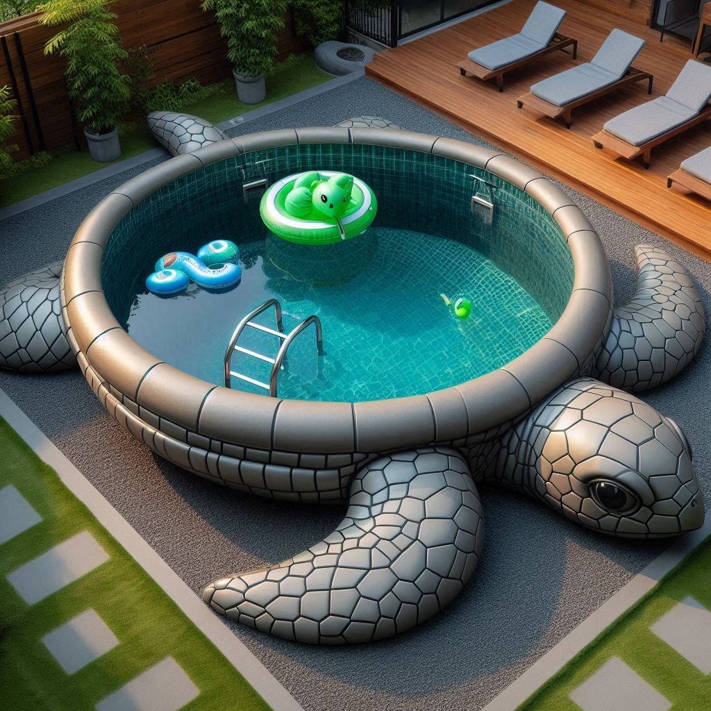 The Environmental Impact of Owning a Turtle Shaped Pool