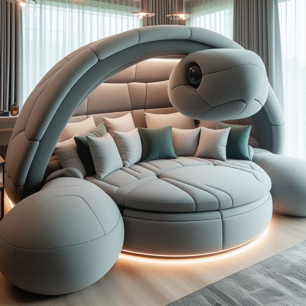 Creating a Cozy and Inviting Atmosphere with a Turtle Sofa as the Centerpiece