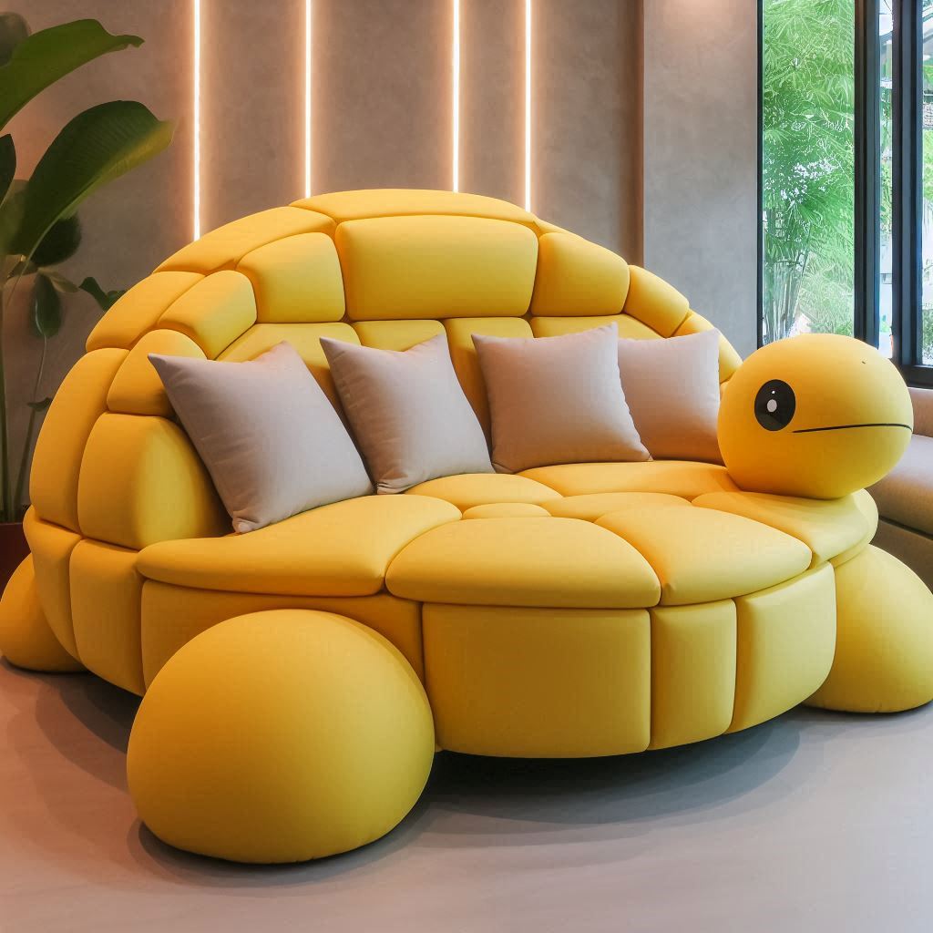 Creating a Cozy and Inviting Atmosphere with a Turtle Sofa as the Centerpiece