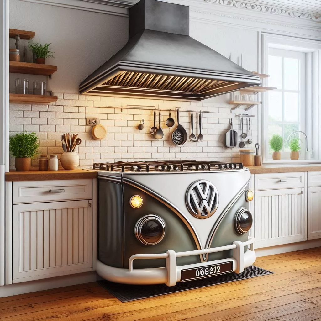 How to Incorporate a Volkswagen Bus Stove into Your Kitchen