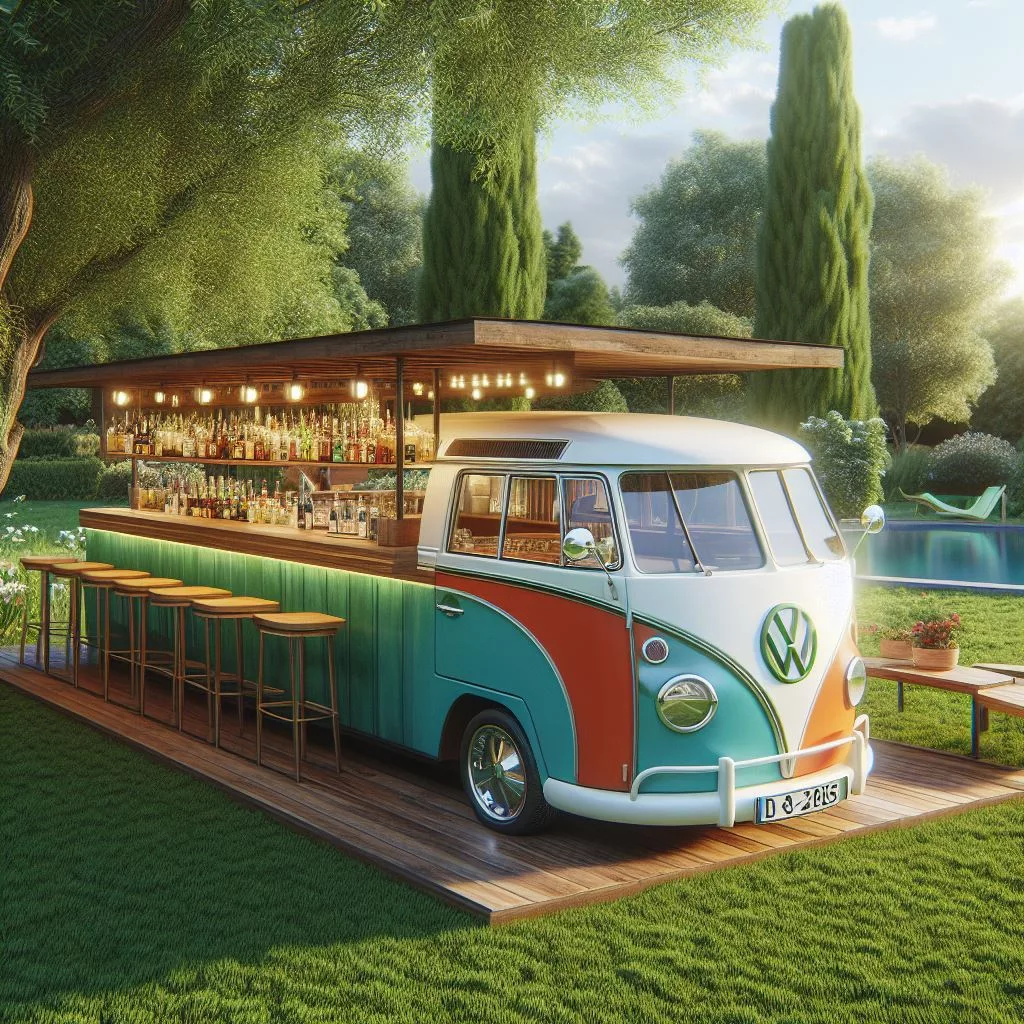 The Allure of Volkswagen-Shaped Outdoor Bars