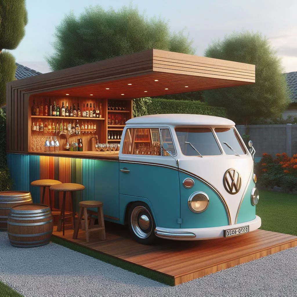 Benefits of Owning a Volkswagen-Shaped Outdoor Bar