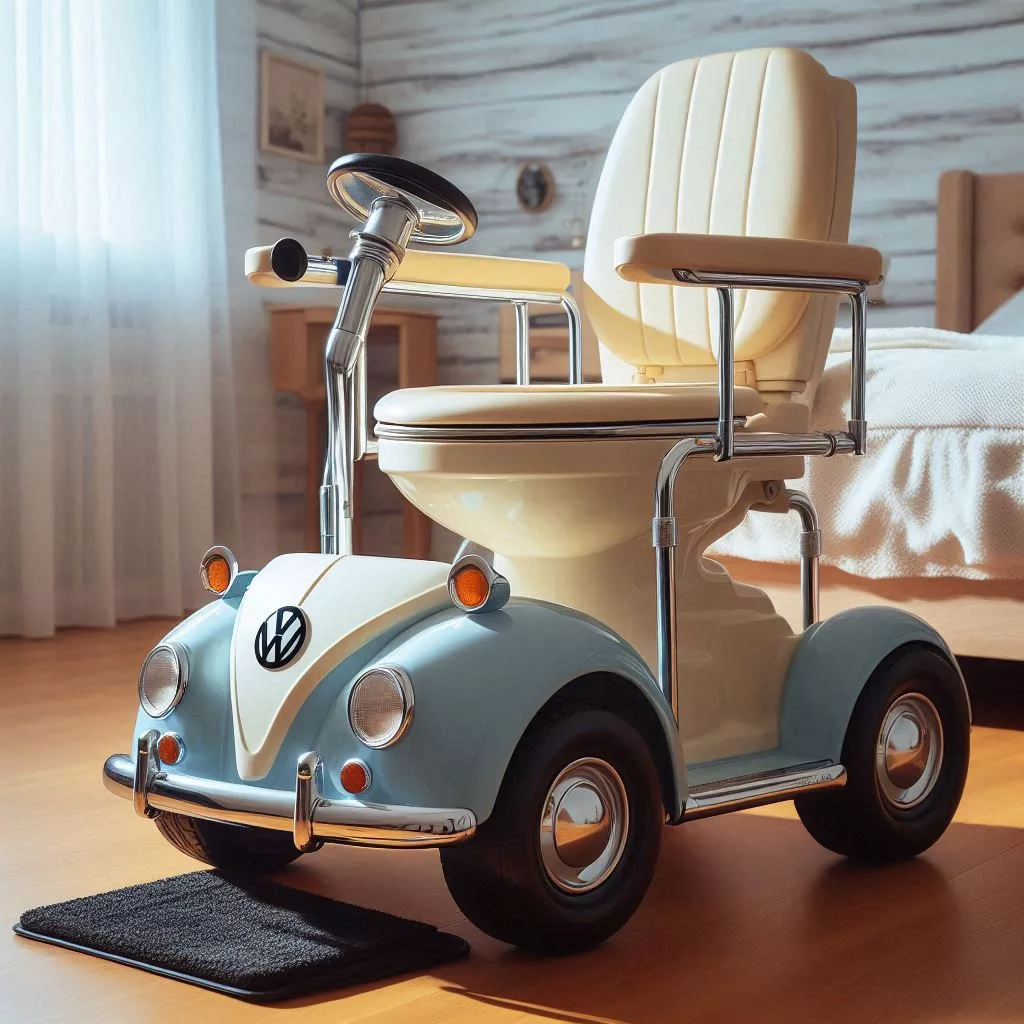 The Concept Behind Volkswagen Toilet Wheelchair