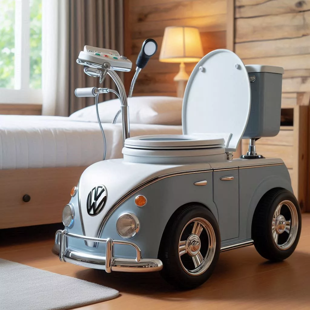 Key Features of Volkswagen Toilet Wheelchair