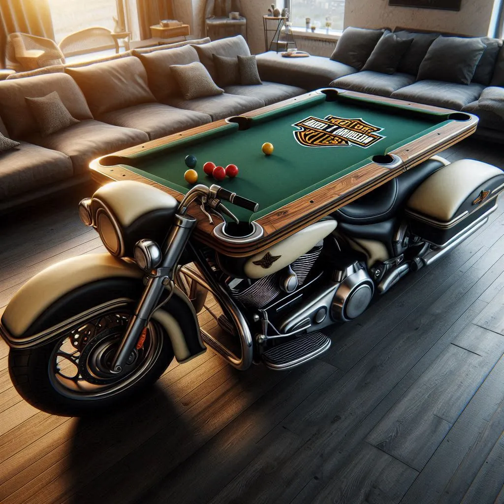 The Impact of a Harley Davidson Shaped Pool Table on Home Value