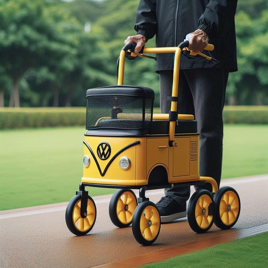 Volkswagen Bus Walkers: A Retro-Inspired Mobility Revolution