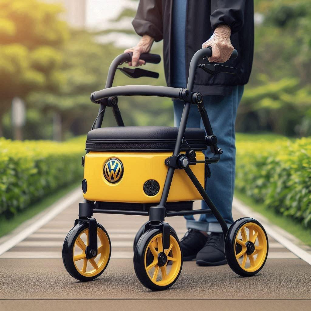 The Intersection of Style and Accessibility: Volkswagen Bus Walkers