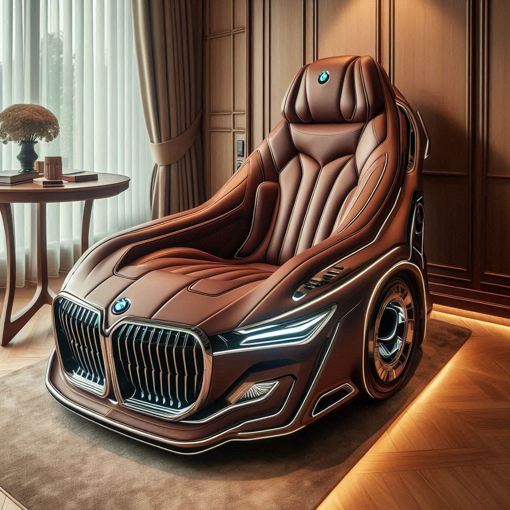 Luxury Meets Relaxation: The Features of a BMW-Inspired Chair