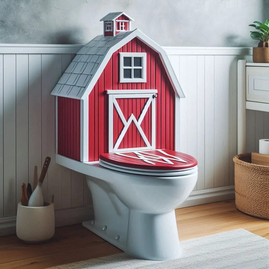 What are Barn Shape Toilets?