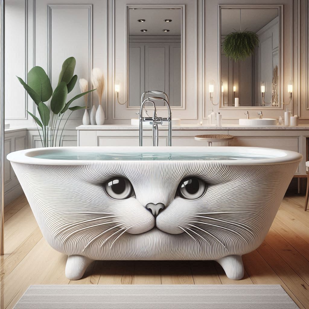 Benefits of Cat Shaped Bathtubs