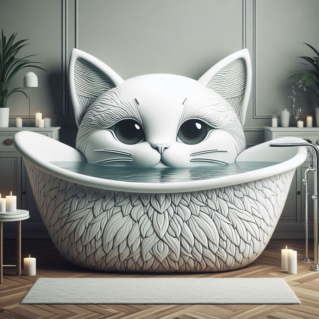 Designing Your Cat Shaped Bathtub