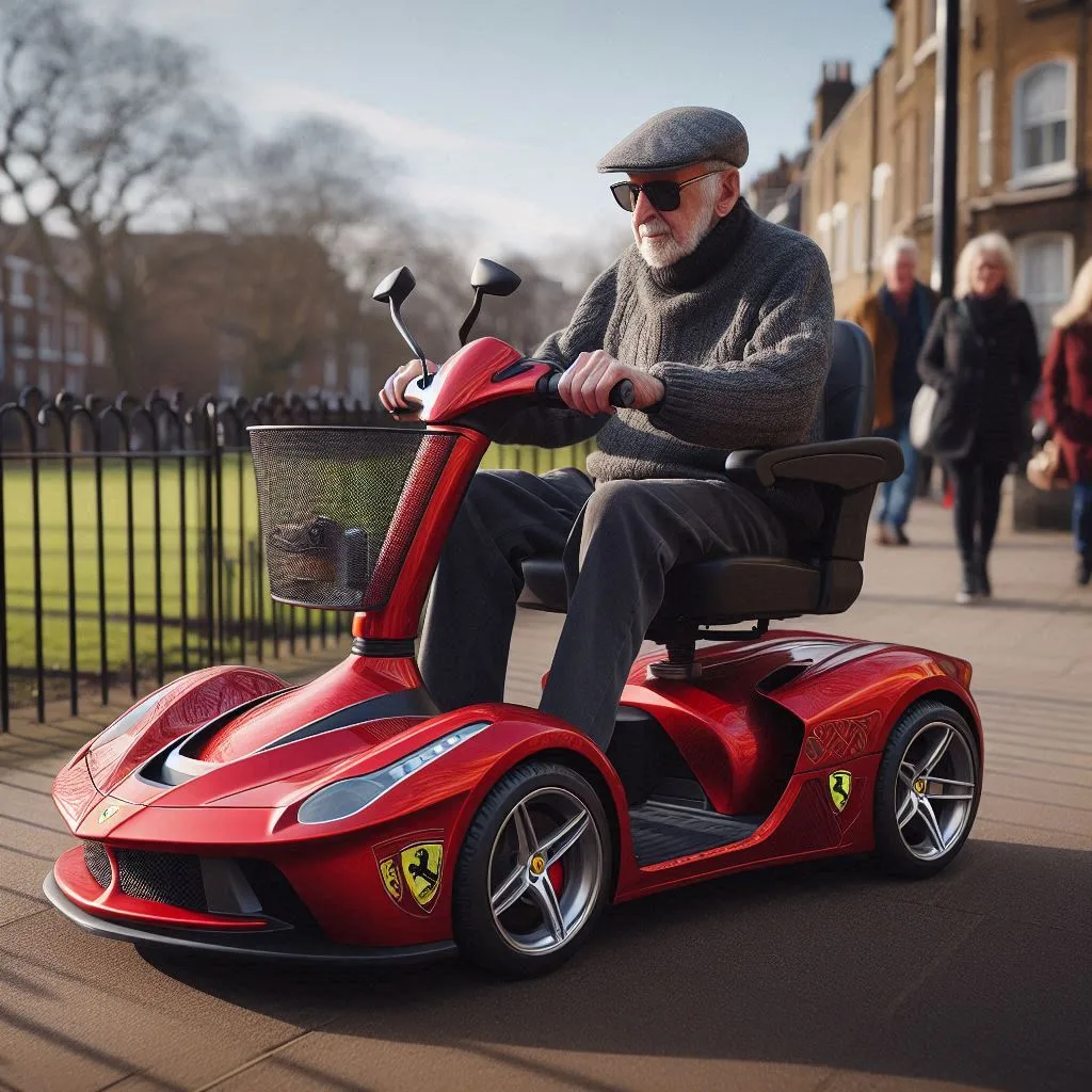 Market Impact: The Influence of Ferrari Inspired Mobility Scooter