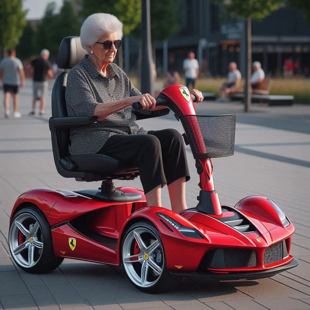 Future Outlook: Innovations and Developments in Ferrari Inspired Mobility Scooter