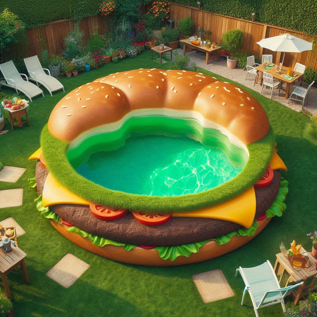 What is a Hamburger Shaped Pool?